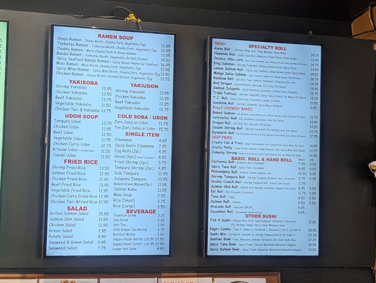 Katsu Cafe Menu - Image 2