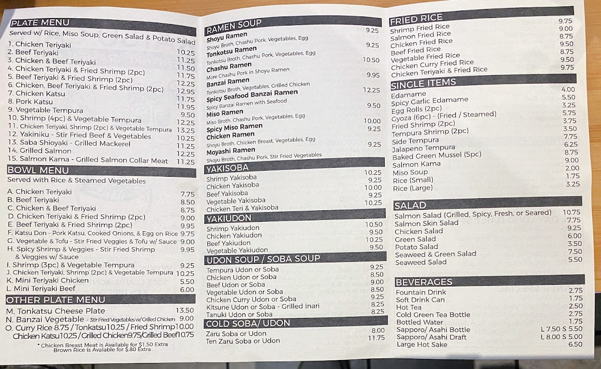 Katsu Cafe Menu - Image 4