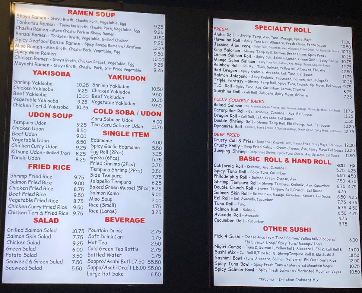 Katsu Cafe Menu - Image 6